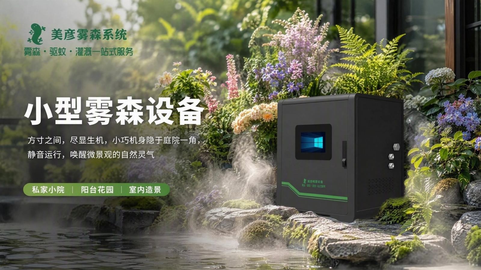 广西花园庭院驱蚊系统